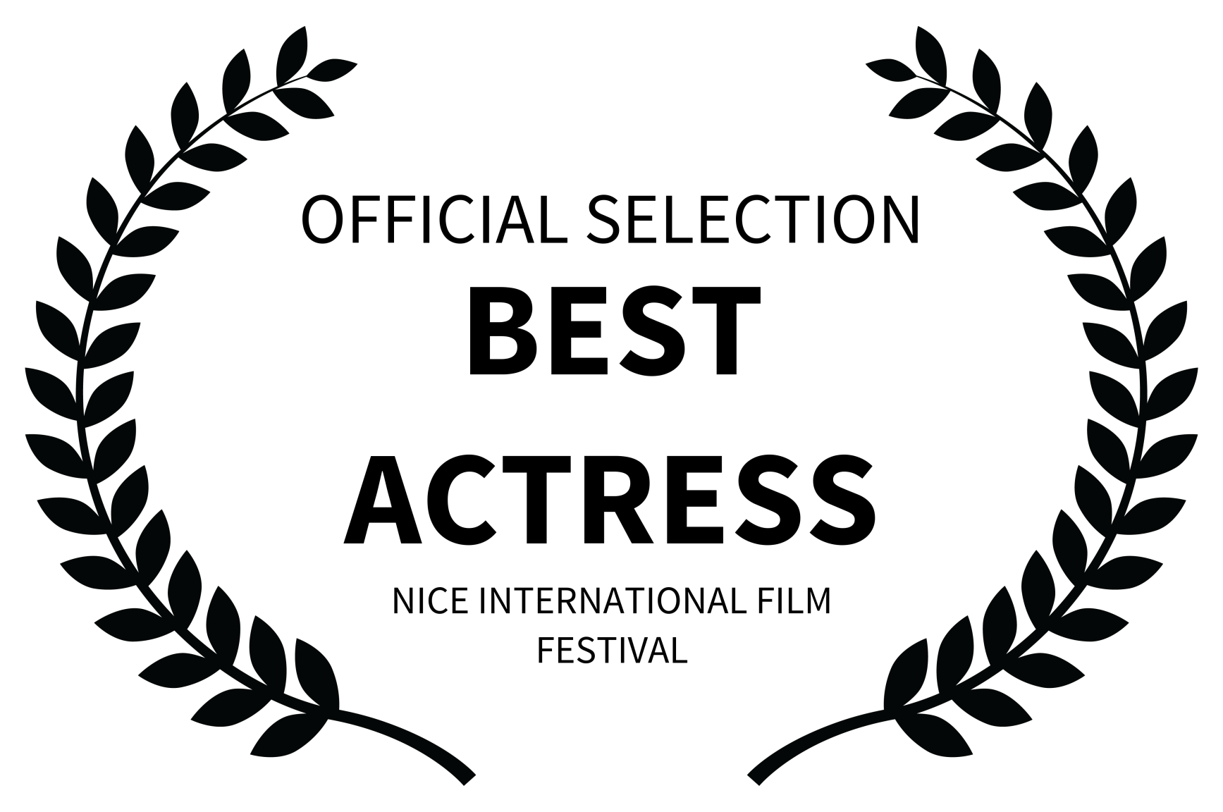 OFFICIAL SELECTION - BEST ACTRESS - NICE INTERNATIONAL FILM FESTIVAL